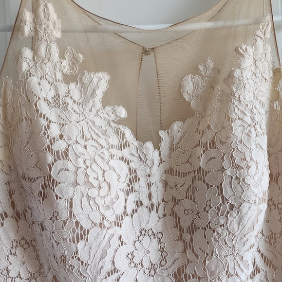 Cream wedding/bridesmaid dress - Picture 2 of 10